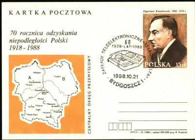 Cp 984 [KO88 211] 60 lat Telcom-Telfa Bydgoszcz